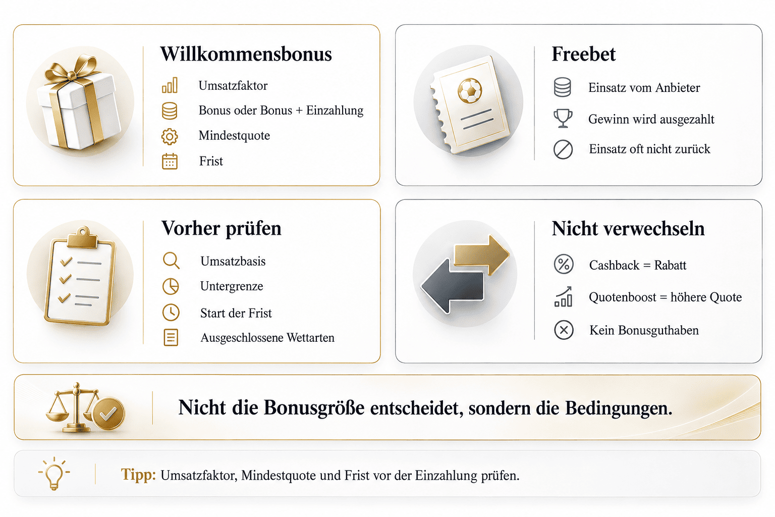 Bonus ohne OASIS mit Willkommensbonus, Freebet und den Umsatzbedingungen im Kleingedruckten